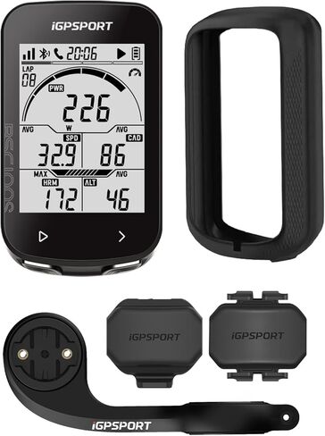 كمبيوتر iGPSPORT BSC100S لاسلكي للدراجة/الدراجة، شاشة LCD 2.6 بوصة قابلة لإعادة الشحن ومضاد للماء ونظام تحديد المواقع لركوب الدراجات in Kuwait
