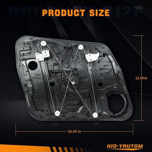 82481-D9010 منظم نوافذ الطاقة لجانب الراكب الأمامي الأيمن مع لوحة بدون محرك متوافق مع Kia Sportage 2017 2018 2019 2020 2021 بديل لـ 82481-D9010 in Kuwait