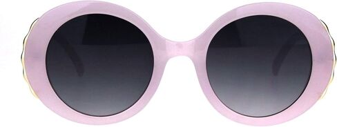 Womens Vintage Fashion Sunglasses Oversized Round Designer Style Shades in Kuwait