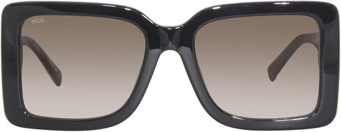 MCM Rectangular Sunglasses MCM711S 001 Black 54mm in Kuwait
