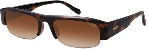 SOJOS Retro Rectangle Sunglasses for Women Trendy Y2K Chic 90s Shades Lightweight Sunnies SJ2671 in Saudi Arabia