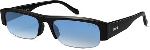 SOJOS Retro Rectangle Sunglasses for Women Trendy Y2K Chic 90s Shades Lightweight Sunnies SJ2671 in Saudi Arabia