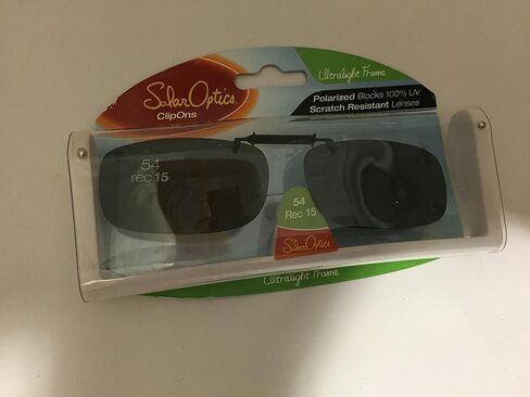 Driving Lens 54 Rec 15 Ultralight Polarized Clip on Sunglasses 100% Uva/uvb Protection in Saudi Arabia