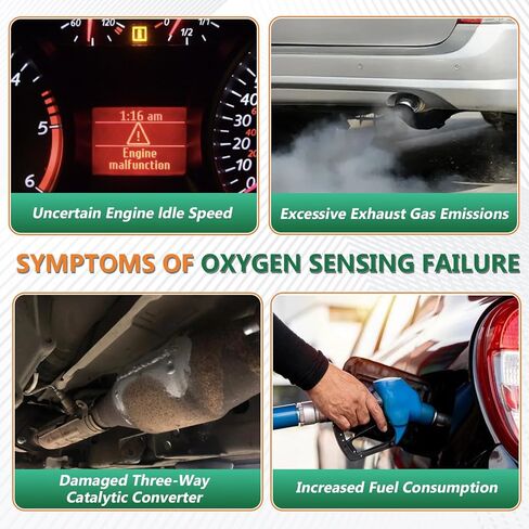 2 قطعة مستشعر الأكسجين O2 المنبع والمصب مناسب لـ 2004 2003 2002 2001 Chevy Impala Venture Monte Carlo Buick Century Oldsmobile Silhouette Pontiac Aztek Montana 3.4L 3.1L 234-4650 234-4087 in Kuwait