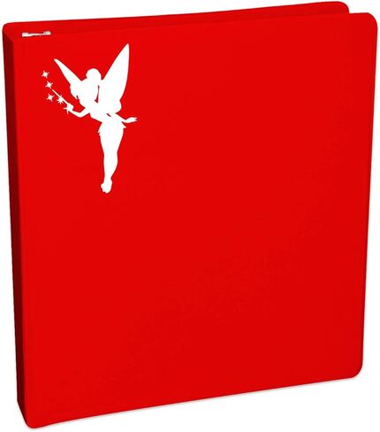 Bargain Max Decals Star Fairy Silhouette Sticker Decal Notebook Car Laptop 5.5" (White) in Saudi Arabia