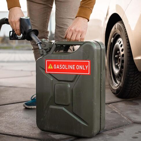 16pcs Diesel Only & Gasoline Only Stickers, Weatherproof Adhesive Sign Decals for Trucks Tractors Fuel Cans Tanks Gas Caps Heavy Equipment Prevent Fuel Mixing in Saudi Arabia