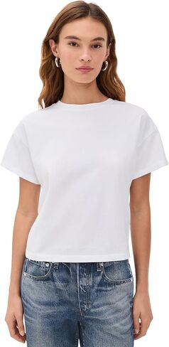 تي شيرت كيلي بوكسي جيرسي للسيدات من rag &bone in Saudi Arabia