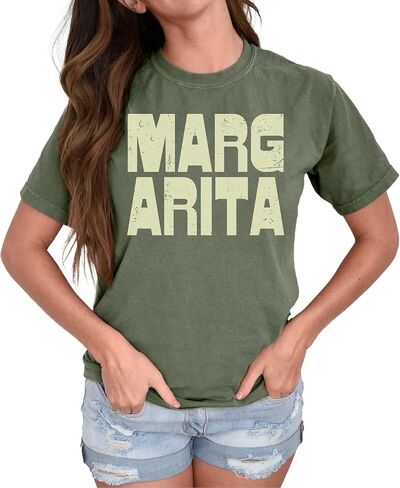 Margarita Shirt Cinco De Mayo Drinking T-Shirt Casual Women Shirt in Kuwait