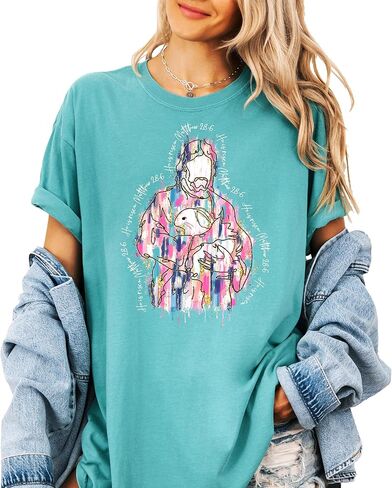 He is Risen Graphic Shirt for Women and Teens Christian Bible Verse Easter Tee in Saudi Arabia