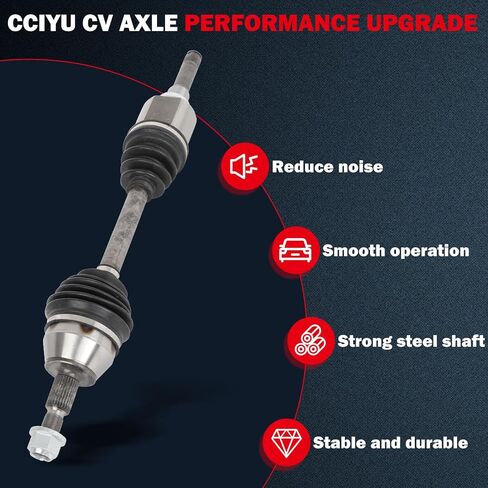 cciyu 66-2351 66-2352 Front Left & Right CV Axle Shaft Assembly For Ford For Transit Connect 2014-2016 in Saudi Arabia