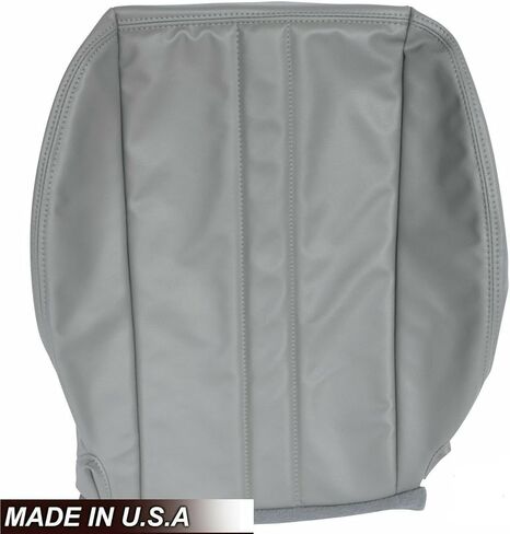 2002 2003 2004 2005 2006 2007 2008 2009 2010 2011 2012 2013 2014 2015 2016 Chevy Express 2500/3500 CargoVan GMC Savana Bottom Seat Cover Light Pewter Gray Driver OR Passenger Bottom Cover in Kuwait