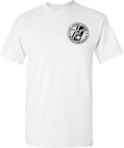 USCG خفر السواحل الأمريكي البحث والإنقاذ الصدر تي شيرت أبيض الولايات المتحدة الأمريكية in Kuwait