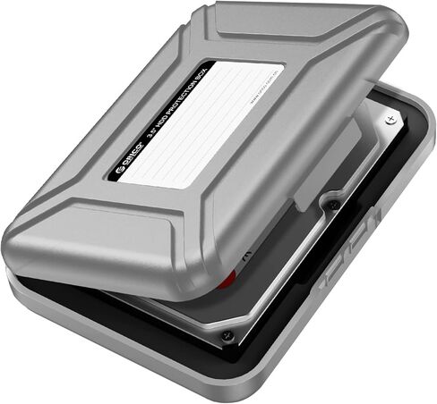 ORICO Hard Drive Case for 3.5 Inch HDD/SSD 5 Packs Portable Hard Drive Carrying Protective Storage Box Anti-Static and Shockproof -PHX5S in Kuwait