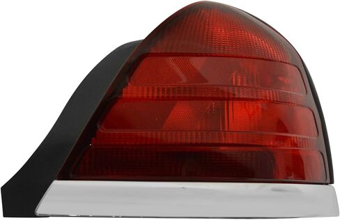 مجموعة مصابيح خلفية TRQ للسائق والراكب متوافقة مع 1999-2010 Ford Crown Victoria FO2800176 FO2801176 in Kuwait
