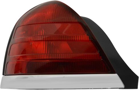 مجموعة مصابيح خلفية TRQ للسائق والراكب متوافقة مع 1999-2010 Ford Crown Victoria FO2800176 FO2801176 in Kuwait