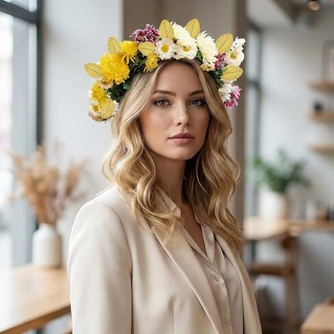 Gold Artificial Leaves with Stems - 120 PCS Realistic Silk/Fabric Leaves, Golden Fabric Floral Fake Wire Crafts Leaves, DIY Corsage Single Leaf for Wedding Party Home Decor Flower Bouquet in Kuwait