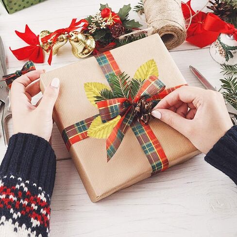 Gold Artificial Leaves with Stems - 120 PCS Realistic Silk/Fabric Leaves, Golden Fabric Floral Fake Wire Crafts Leaves, DIY Corsage Single Leaf for Wedding Party Home Decor Flower Bouquet in Kuwait