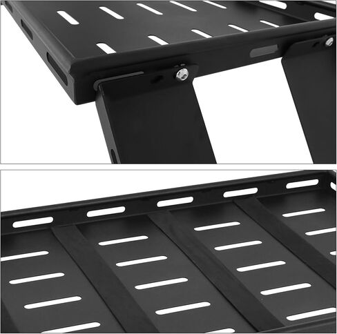 Confote Rear Trunk Cargo Rack Basket Tray Compatible with 2007-2025 Jeep Wrangler JK JL 4-Door Hardtops, Heavy Duty Steel Luggage Rack Shelf for Camping Trip Gear in Kuwait