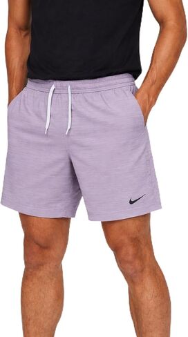 Nike Form Men's Form Dri-FIT 7" Unlined Versatile Lightweight Shorts, Light Purple Color in Saudi Arabia