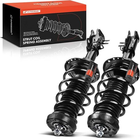 A-Premium Front Pair (2) Complete Strut & Coil Spring Assembly Compatible with Chevrolet Sonic RS 2013 2014 2015 2016 L4 1.4L, Driver and Passenger Side in Saudi Arabia