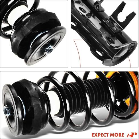 A-Premium Front Pair (2) Complete Strut & Coil Spring Assembly Compatible with Chevrolet Sonic RS 2013 2014 2015 2016 L4 1.4L, Driver and Passenger Side in Saudi Arabia