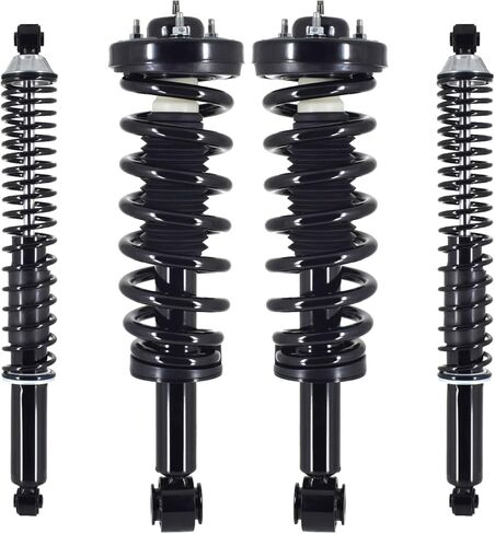 PM Auto Set of 4 Front Quick Complete Strut-Coil Spring-Rear Complete Shock Kit For 2004-2008 Ford F-150 RWD in Saudi Arabia