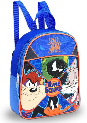 حقيبة ظهر صغيرة سبيس جام للأولاد - حزمة مع حقيبة ظهر صغيرة لوني تونز مقاس 11 بوصة بالإضافة إلى ملصقات، المزيد | مجموعة حقيبة سفر سبيس جام للأطفال in Kuwait
