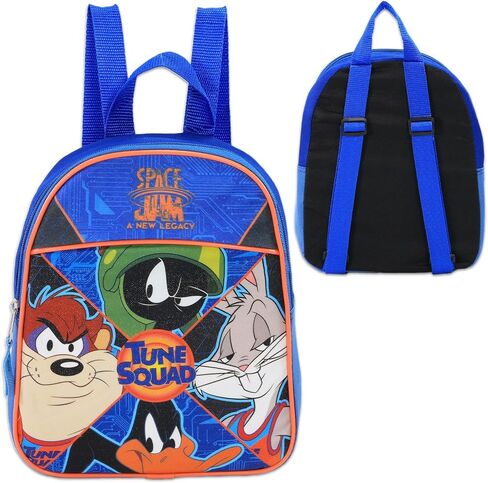 حقيبة ظهر صغيرة سبيس جام للأولاد - حزمة مع حقيبة ظهر صغيرة لوني تونز مقاس 11 بوصة بالإضافة إلى ملصقات، المزيد | مجموعة حقيبة سفر سبيس جام للأطفال in Kuwait