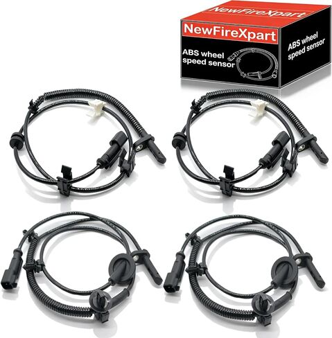 مجموعة كاملة من مستشعر سرعة العجلات ABS مكونة من 4 قطع، متوافقة مع 2007-2016 Acadia وEnclave وTraverse وOutlook (بما في ذلك Denali وLTZ وPremium) 3.6L، تحل محل OE 22739728 22951116 20883057، Direct Fit in Saudi Arabia