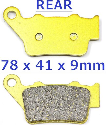 MC Front Rear Brake Pads for KTM RC 125 200 390 Adventure Brakes 2014 2015 2016 2017 2018 2019 2020 2021 2022 2023 2024 2025 RC 390/200/125 FA213 FA606 MC0560-N in Saudi Arabia