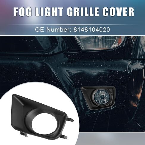 Fog Light Bezel Cover NO.8148104020 Left Right Side Fog Light Grille Cover for Toyota Tacoma 2012-2015 1 Pair in Saudi Arabia
