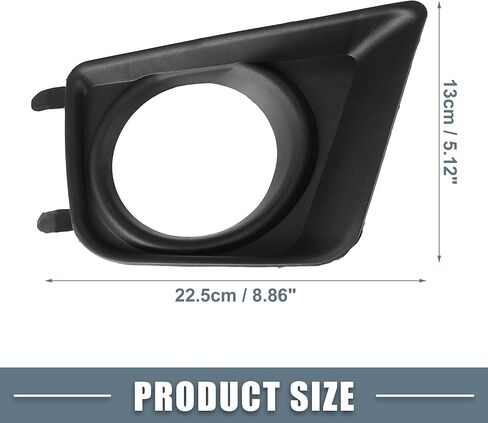 Fog Light Bezel Cover NO.8148104020 Left Right Side Fog Light Grille Cover for Toyota Tacoma 2012-2015 1 Pair in Saudi Arabia