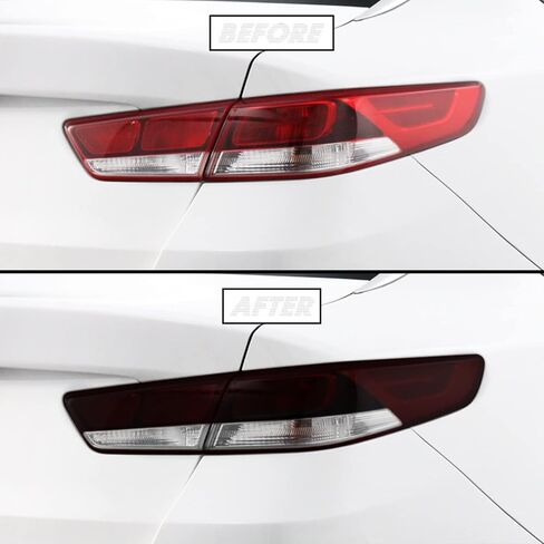 SlickMod PreCut Vinyl Smoke Tint for 2016-2020 Kia Optima Tail Light (2. Taillight Cutout, 20% Dark Smoke) in Saudi Arabia