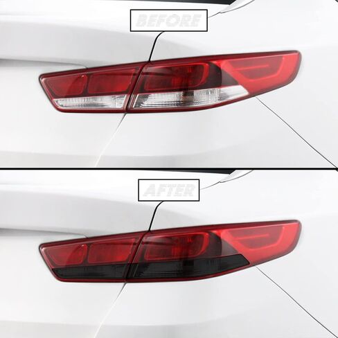 SlickMod PreCut Vinyl Smoke Tint for 2016-2020 Kia Optima Tail Light (2. Taillight Cutout, 20% Dark Smoke) in Saudi Arabia