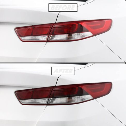 SlickMod PreCut Vinyl Smoke Tint for 2016-2020 Kia Optima Tail Light (2. Taillight Cutout, 20% Dark Smoke) in Saudi Arabia