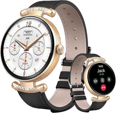 Smart Watch for Men Women (Answer/Make Call), 1.91" Smartwatch Fitness Activity Tracker, 110+ Sports IP68 Waterproof, Heart Rate/Sleep Monitor/Pedometer/Calories, Fitness Watch for Android iOS in Saudi Arabia