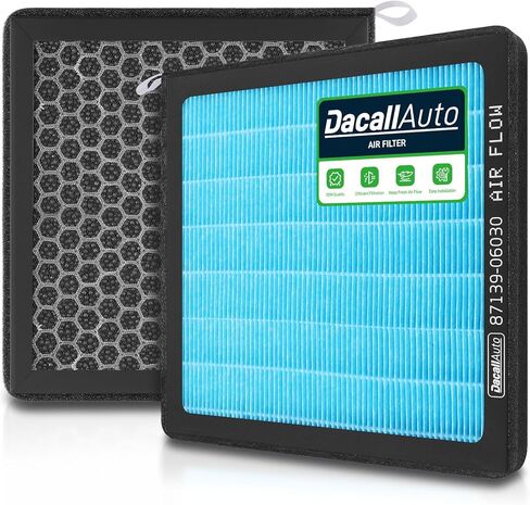 HEPA Cabin Air Filter With Activated Carbon for Toyota Avalon/Sienna/Solara/Camry; for Lexus ES330/GX470/RX350/RX400h. Replace CF10132, 87139-06030 in Saudi Arabia