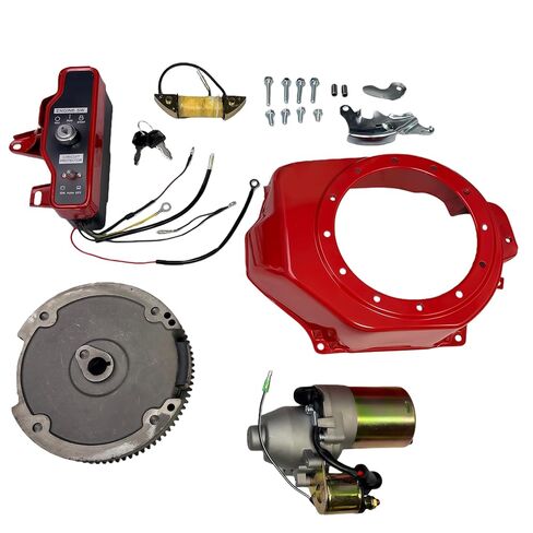 Electric Starter Motor Kit for Honda GX200 6.5HP GX160 5.5HP Engines with Solenoid, Flywheel, Ring Gear, Key Switch, Charging Coil, Mounting Bolts in Saudi Arabia