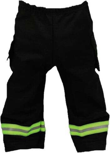 Firefighter Original Personalized Black 3-Piece Baby Outfit in Kuwait