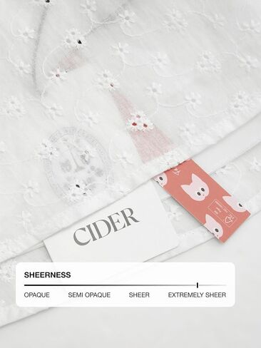 CIDER إمرأة الخروج تانك القمم المحاصيل العيينة المطرزة الأزهار كشكش ساحة رابطة عنق بلا أكمام بلوزة ملابس الصيف غير رسمية in Kuwait
