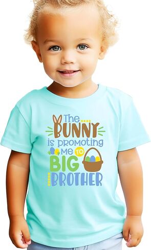The Bunny Promoted Me to Big Brother Easter Shirts for Pregnancy Reveal in Saudi Arabia