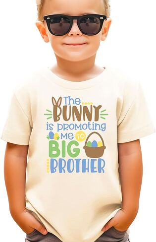 The Bunny Promoted Me to Big Brother Easter Shirts for Pregnancy Reveal in Saudi Arabia