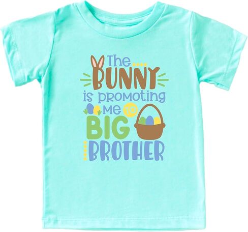 The Bunny Promoted Me to Big Brother Easter Shirts for Pregnancy Reveal in Saudi Arabia