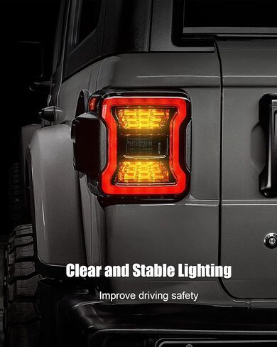 6 Pin Tail Light Connector Harness Fit for Jeep Wrangler 2007-2017, Rear Tail Lamps Pigtails Plug Replace 55077890AC 55077890AD 55077890AE in Saudi Arabia