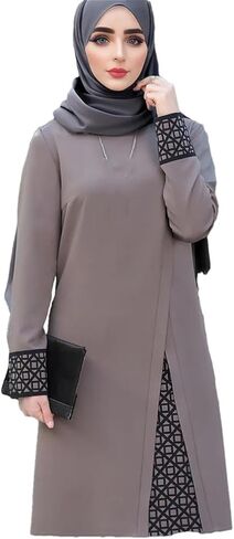 بدلة نسائية إسلامية بأكمام طويلة وسروال كاجوال ملابس صلاة في دبي in Kuwait