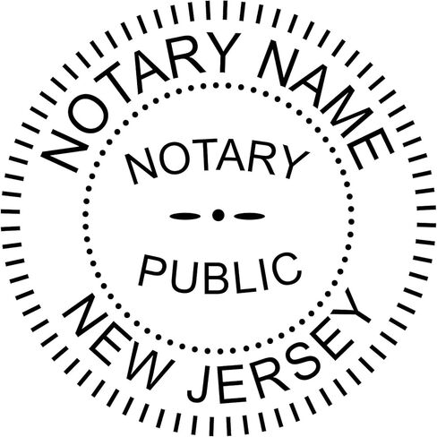 New Jersey Notary Seal Embosser and Stamp Bundle | Hubco Premium Red Seal Embosser and Red 4913 Self Inking Stamp in Saudi Arabia