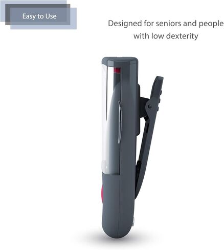 تنبيه إشعار بالضغط على زر Bellman & Symfon - جهاز استقبال النداء مع الاهتزاز - نظام تنبيه الصم بالمنزل الذكي جهاز إنذار لضعاف السمع - جرس باب لاسلكي للسلامة المنزلية / زر مقدم الرعاية المحمول in Kuwait