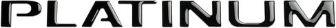 Tailgate Letter Inserts - Compatible with 2015-2017 F-150 in Saudi Arabia