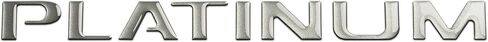 Tailgate Letter Inserts - Compatible with 2015-2017 F-150 in Saudi Arabia