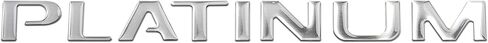 Tailgate Letter Inserts - Compatible with 2015-2017 F-150 in Saudi Arabia